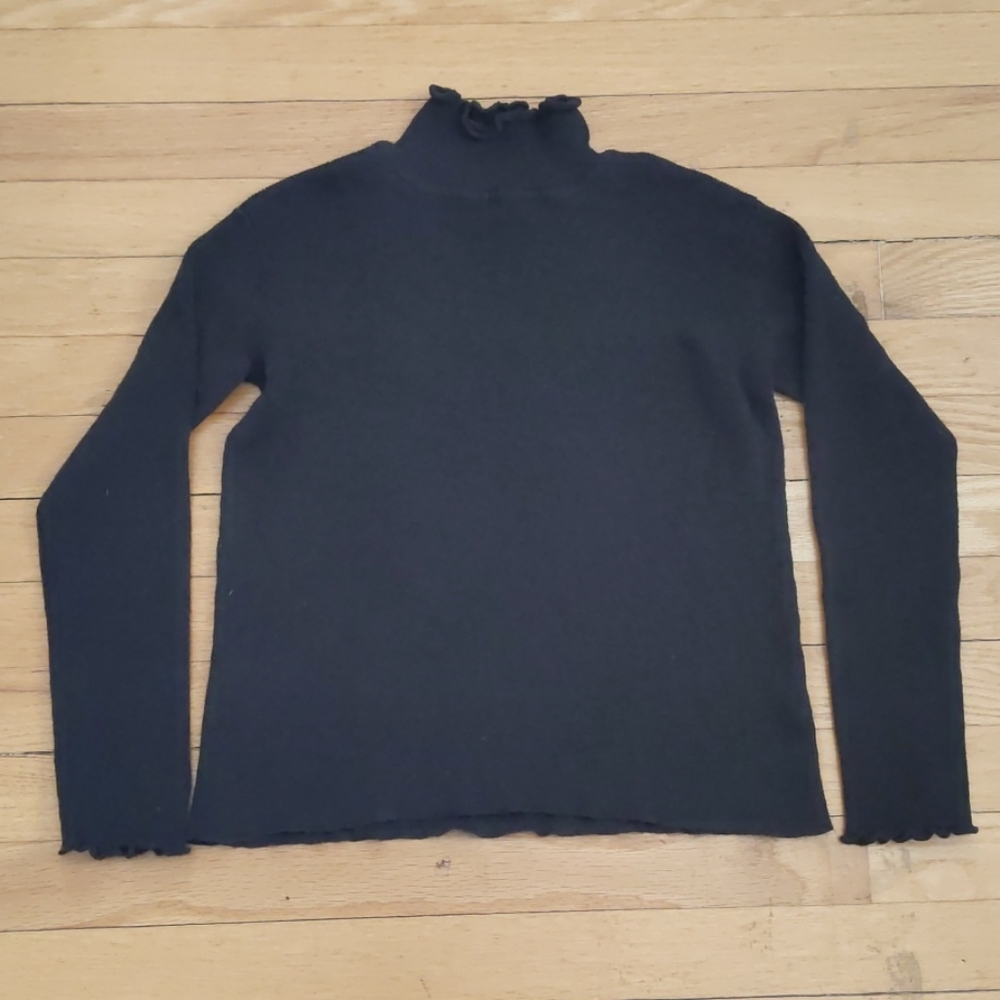 Micaela Greg extra fine turtleneck top black M